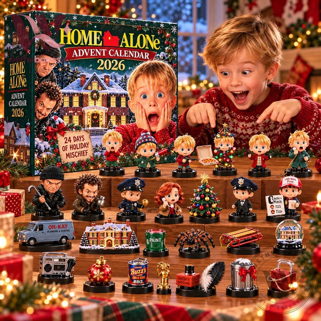 Home Alone Holiday Mischief Christmas Advent Calendar 2026 24 Collectible Movie Countdown