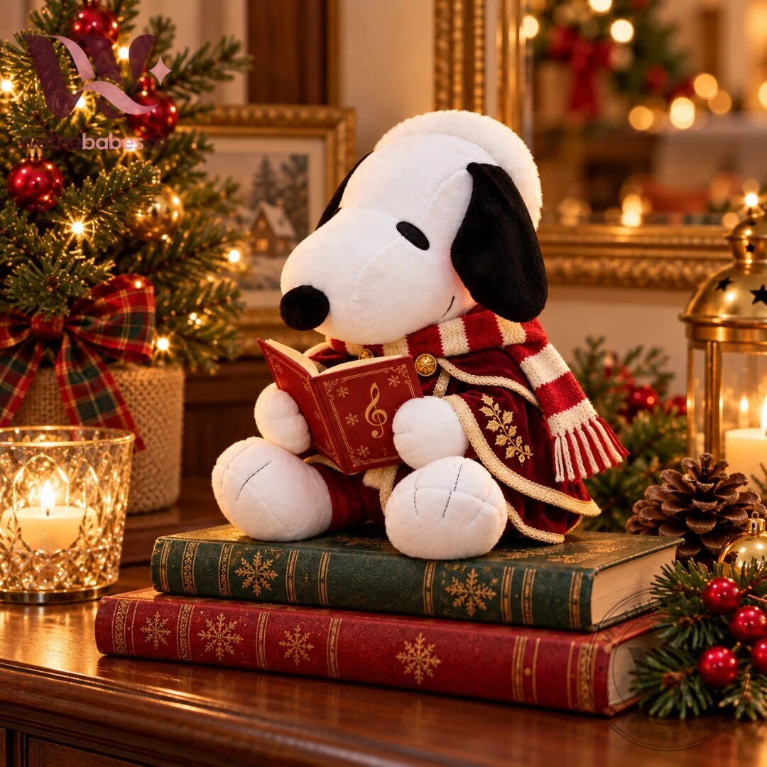 Peanuts Snoopy Christmas Caroler Holding Songbook Plush Toy 2026 5 Peanuts Snoopy Christmas Caroler Holding Songbook Plush Toy 2026