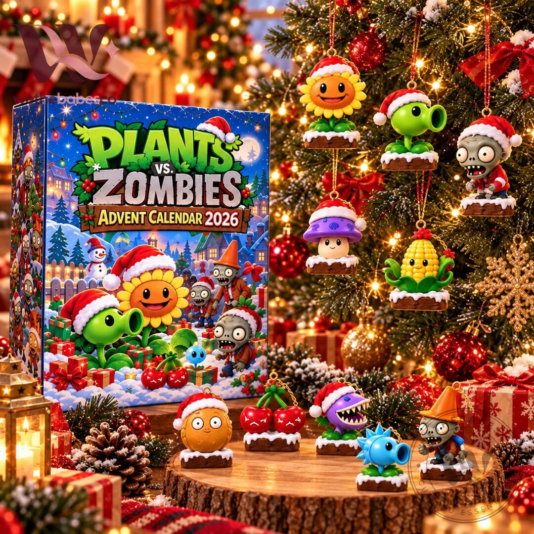 Plants vs Zombies Christmas Advent Calendar 2026 24 Collectible Ornaments 7 Plants vs Zombies Christmas Advent Calendar 2026 24 Collectible Ornaments
