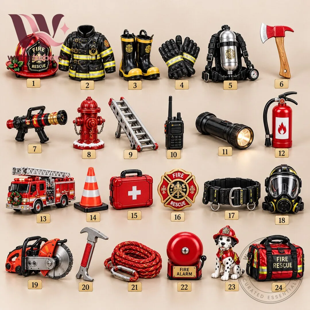 Firefighter Gear Christmas Advent Calendar 2026 24 Collectible Fire Rescue Toys Countdown 4 Firefighter Gear Christmas Advent Calendar 2026 24 Collectible Fire Rescue Toys Countdown