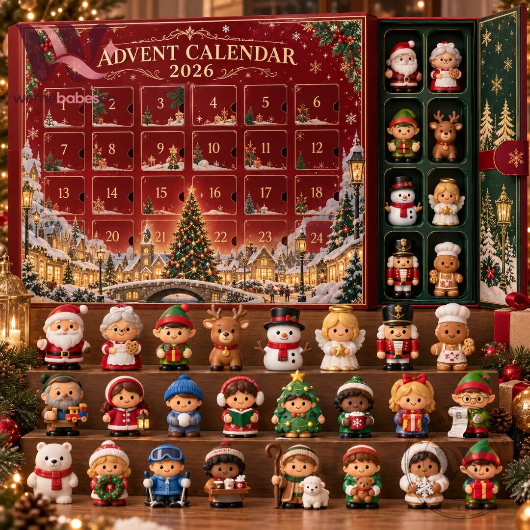 Little People Christmas Advent Calendar 2026 24 Festive Figures