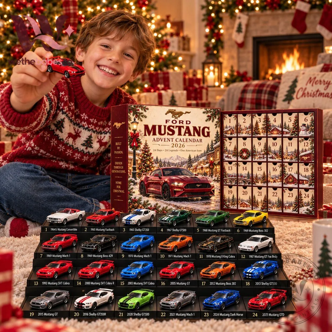Ford Mustang Christmas Advent Calendar 2026 24 Collectible Model Cars 7 Ford Mustang Christmas Advent Calendar 2026 24 Collectible Model Cars