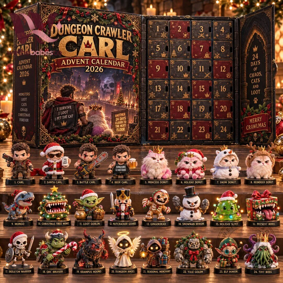 Dungeon Crawler Carl Merry Crawlmas Advent Calendar 2026 24 Collectible Mini Countdown