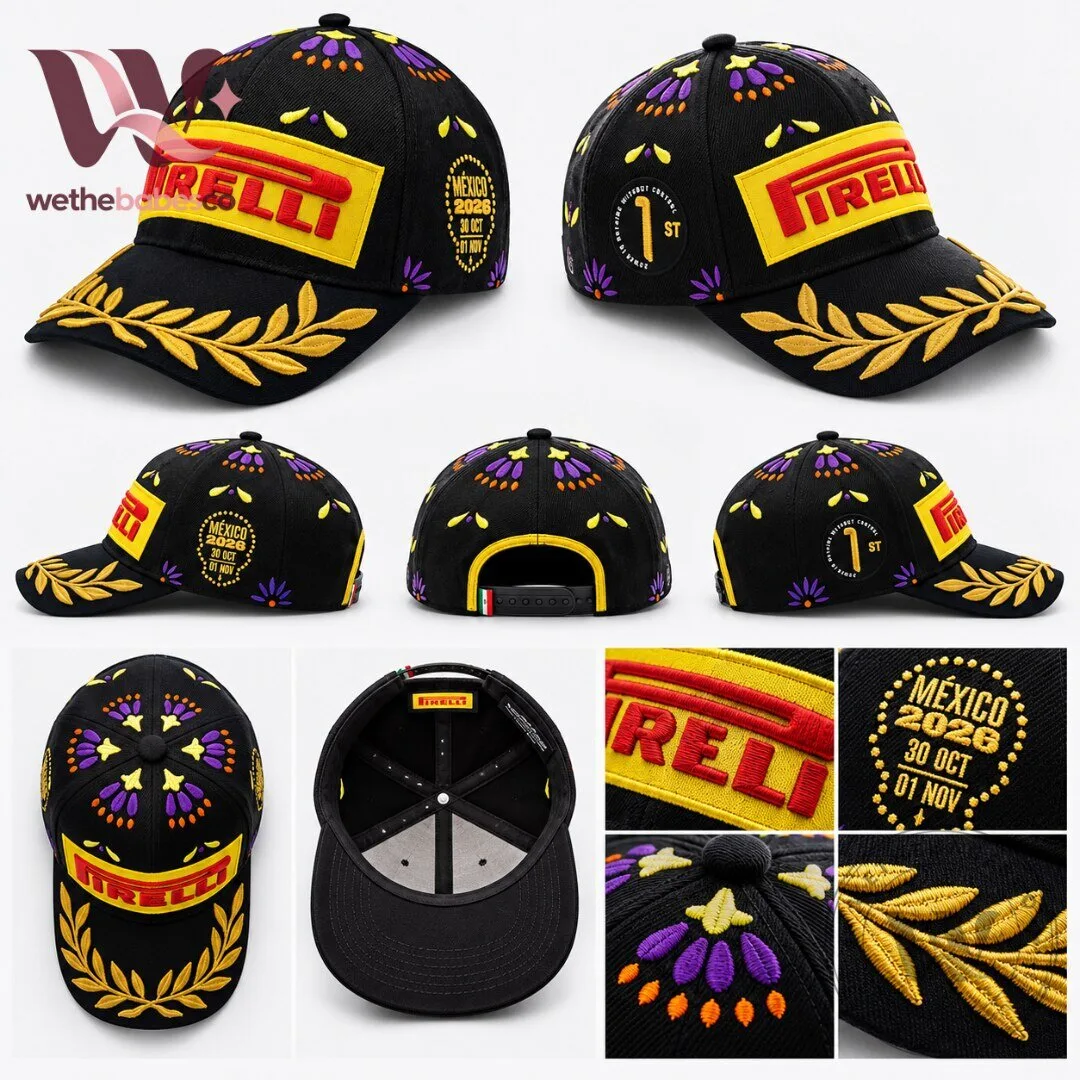 Official Pirelli Formula 1 Mexico GP Day of the Dead Podium Cap 2026