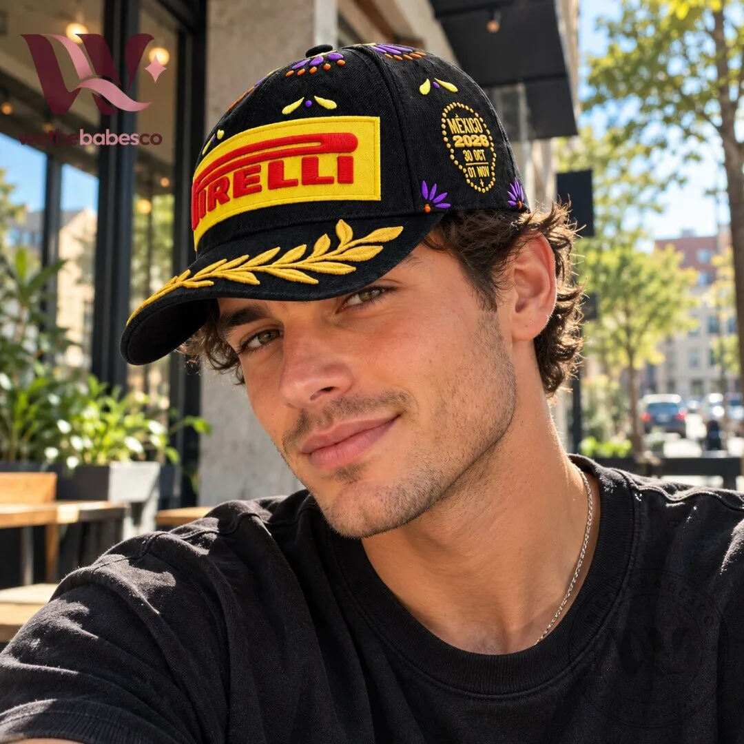 Official Pirelli Formula 1 Mexico GP Day of the Dead Podium Cap 2026 6 Official Pirelli Formula 1 Mexico GP Day of the Dead Podium Cap 2026