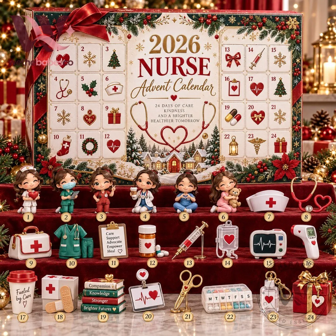 Nurse Christmas Advent Calendar 2026 24 Collectible Medical