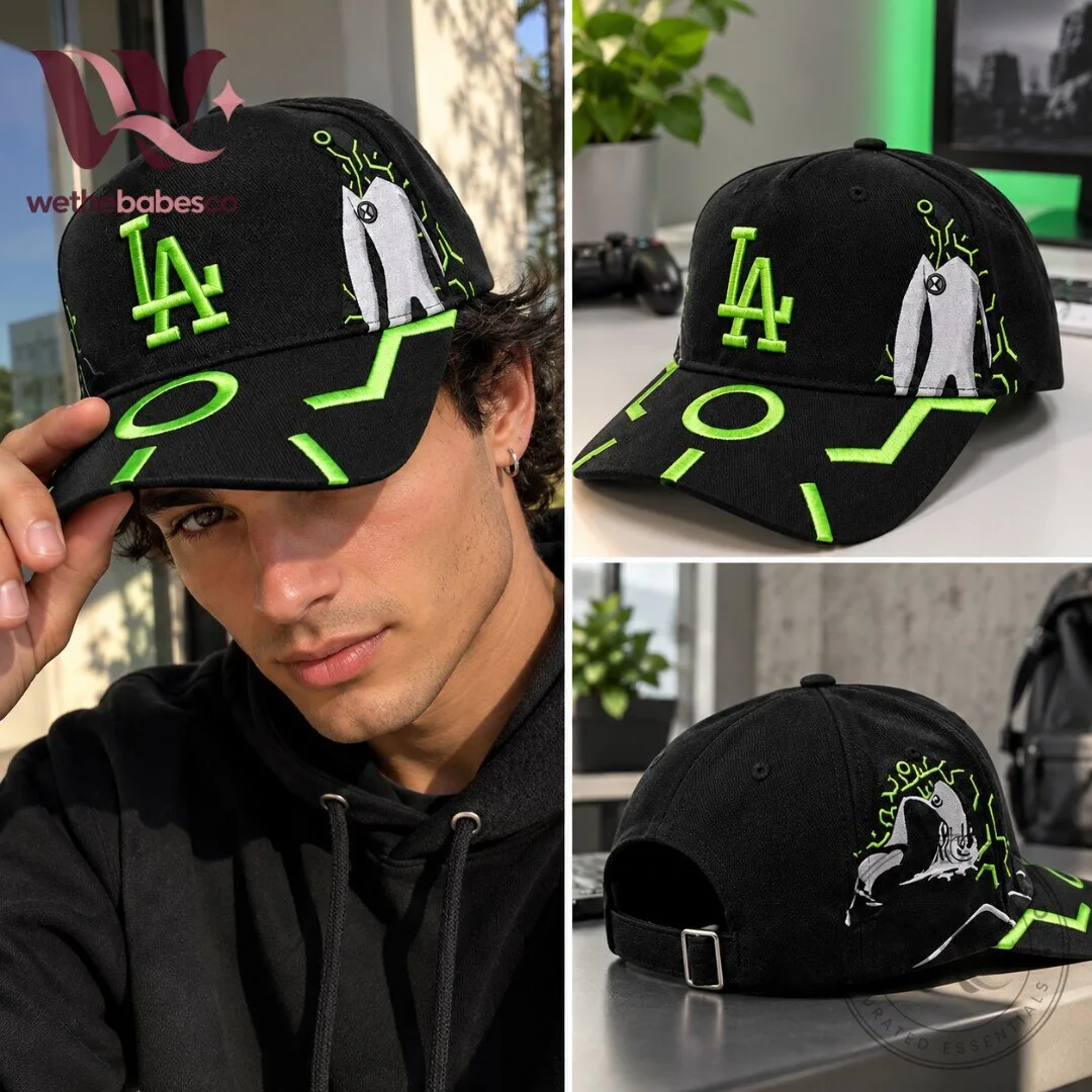 Ben 10 Upgrade Alien LA Dodgers Custom Snapback Hat 2026 5 Ben 10 Upgrade Alien LA Dodgers Custom Snapback Hat 2026