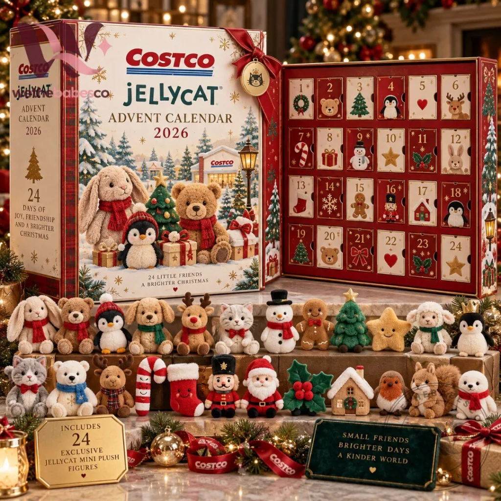 "Countdown to Christmas: Exclusive Jellycat Advent Calendar at Costco 2026" 39 Costco x Jellycat Christmas Advent Calendar 2026 24 Exclusive Mini Plush Figures Countdown