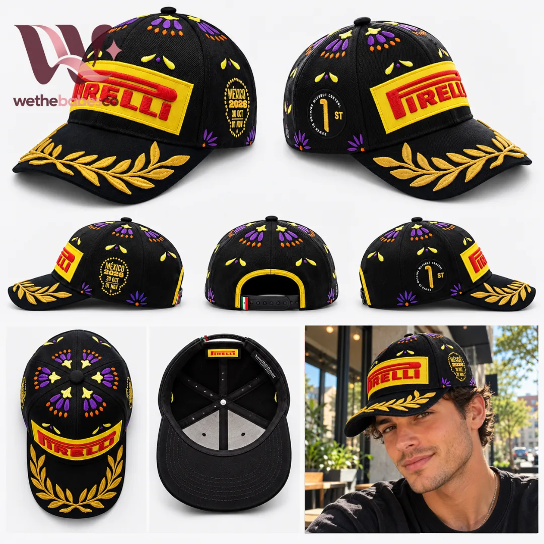 Official Pirelli Formula 1 Mexico GP Day of the Dead Podium Cap 2026