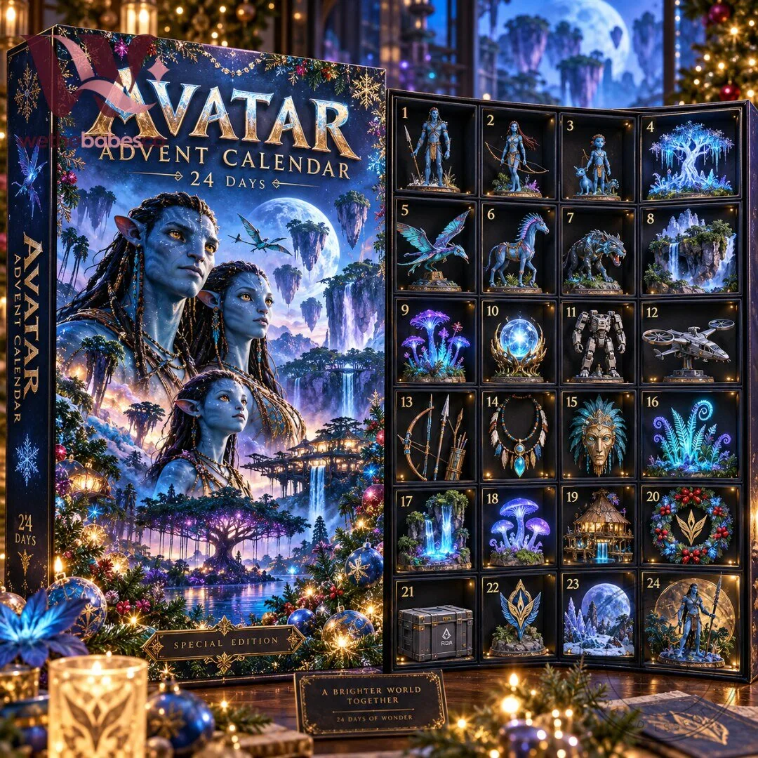 Avatar Special Edition Christmas Advent Calendar 2026 24 Collectible Pandora x Ornaments Countdown