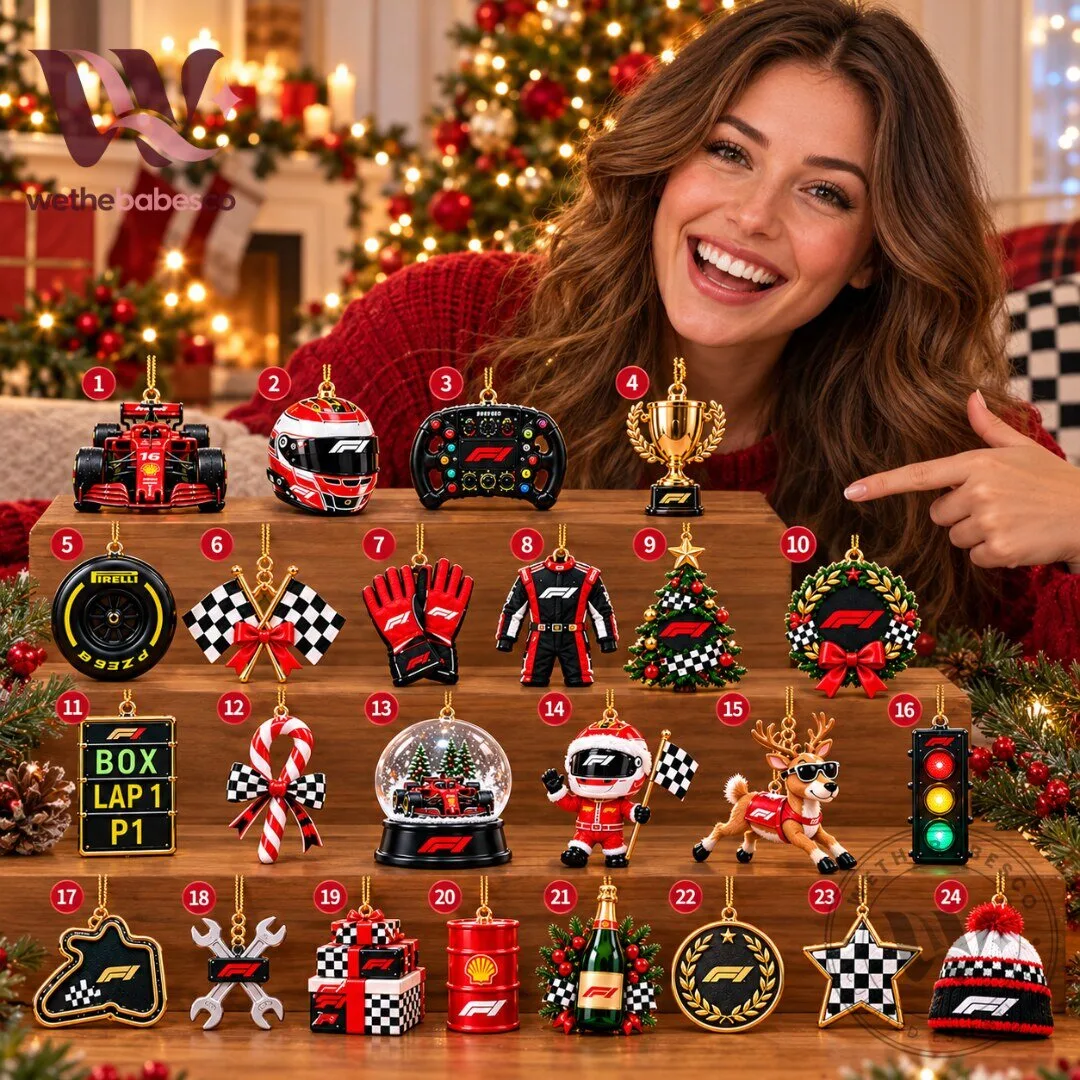 F1 Formula 1 Christmas Advent Calendar 2026 24 Collectible Racing Ornaments 5 F1 Formula 1 Christmas Advent Calendar 2026 24 Collectible Racing Ornaments