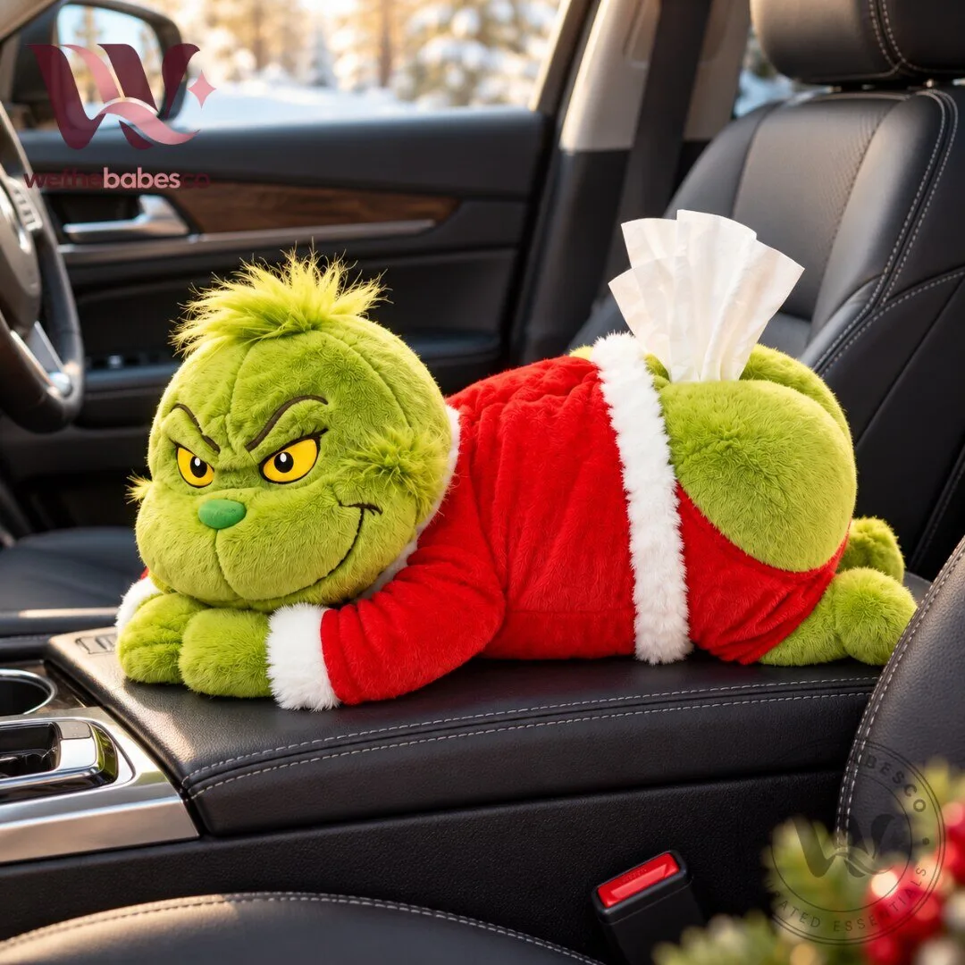 Funny Grinch Grumpy Butt Plush Tissue Holder Limited Edition 2026 5 Funny Grinch Grumpy Butt Plush Tissue Holder Limited Edition 2026