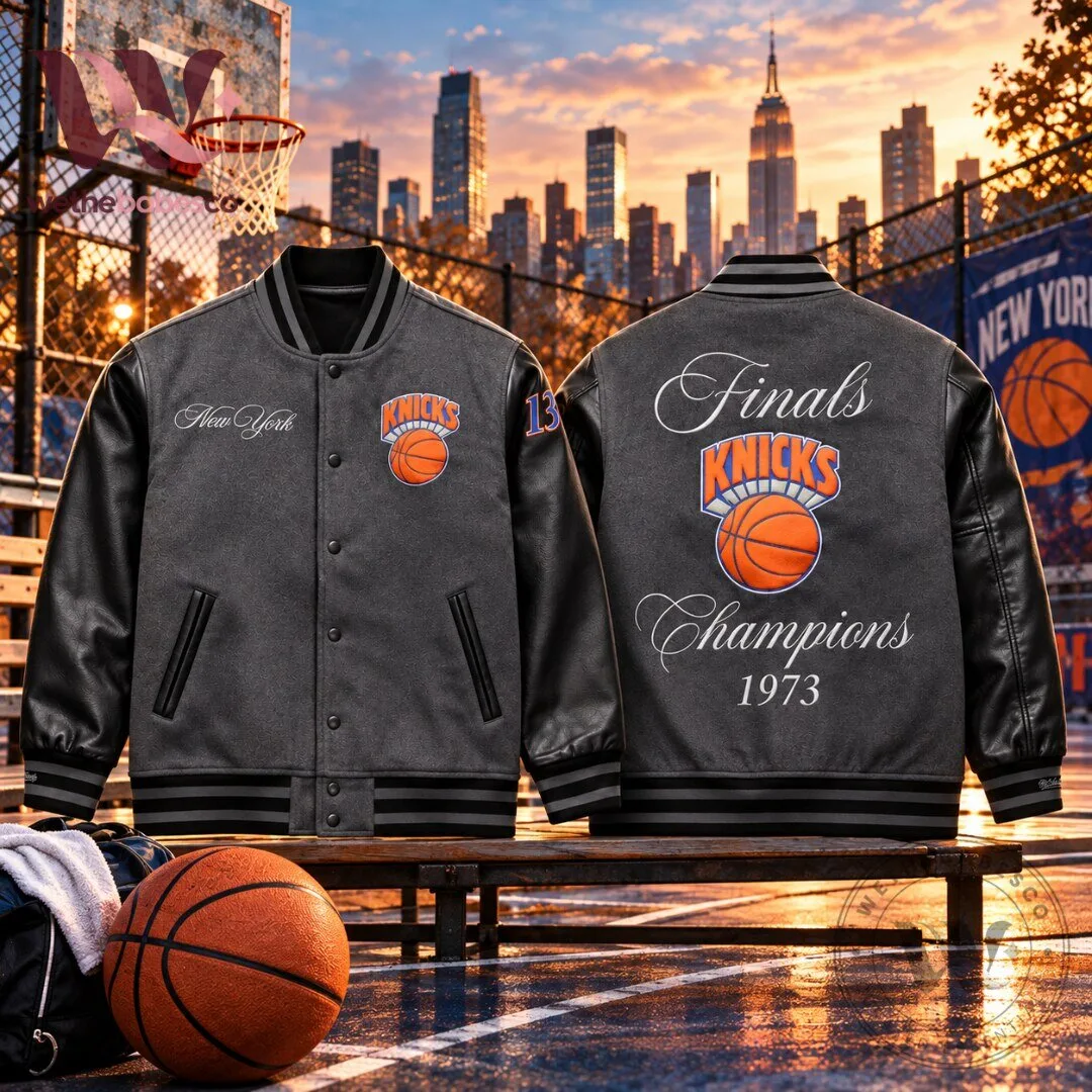 New York Knicks Mitchell x Ness Legacy Finals Champions 1973 Jacket 2026 4 New York Knicks Mitchell x Ness Legacy Finals Champions 1973 Jacket 2026