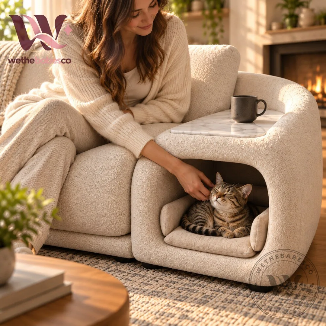 Living Room Sofa with Built In Pet Nook and Resting Bed 2026 9 Living Room Sofa with Built In Pet Nook and Resting Bed 2026
