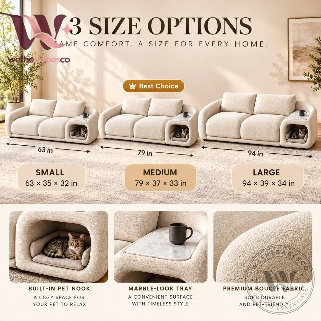 Living Room Sofa with Built In Pet Nook and Resting Bed 2026 11 Living Room Sofa with Built In Pet Nook and Resting Bed 2026