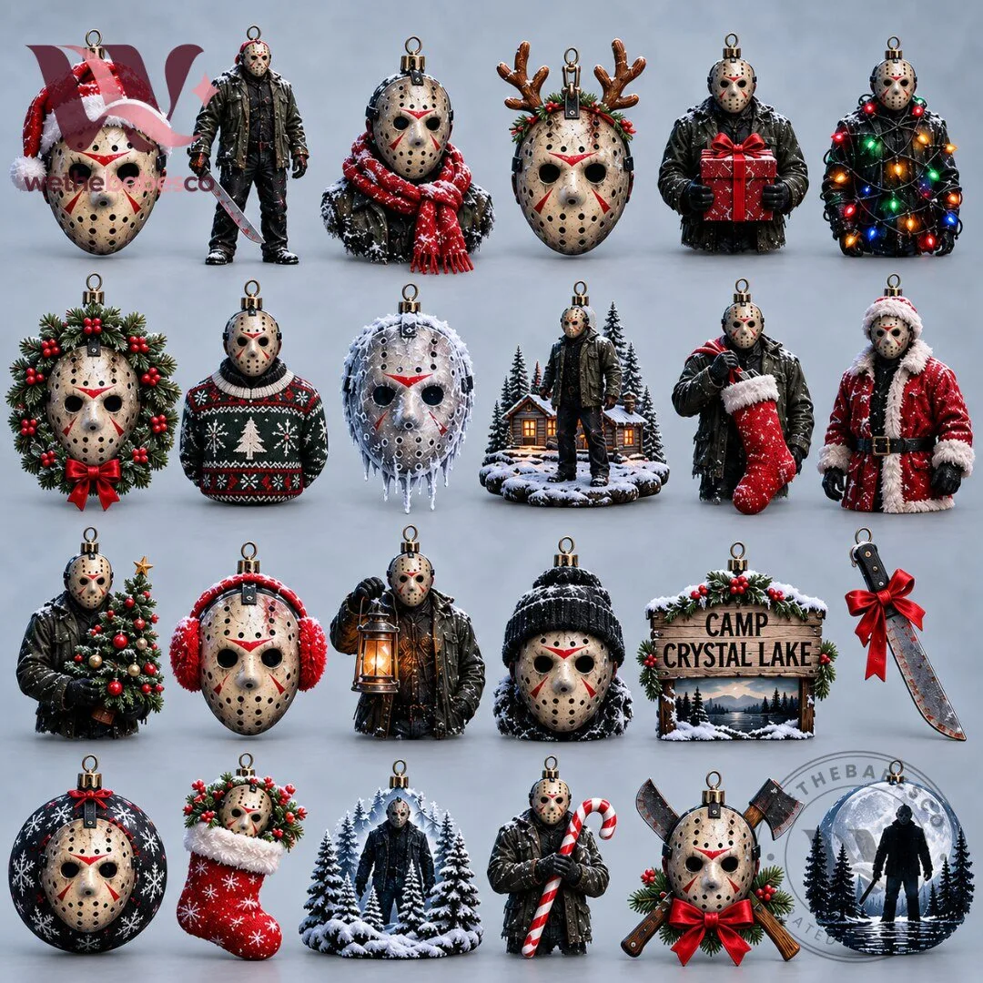 Friday the 13th Jason Voorhees Christmas Advent Calendar 2026 24 Collectible Ornaments 4 Friday the 13th Jason Voorhees Christmas Advent Calendar 2026 24 Collectible Ornaments