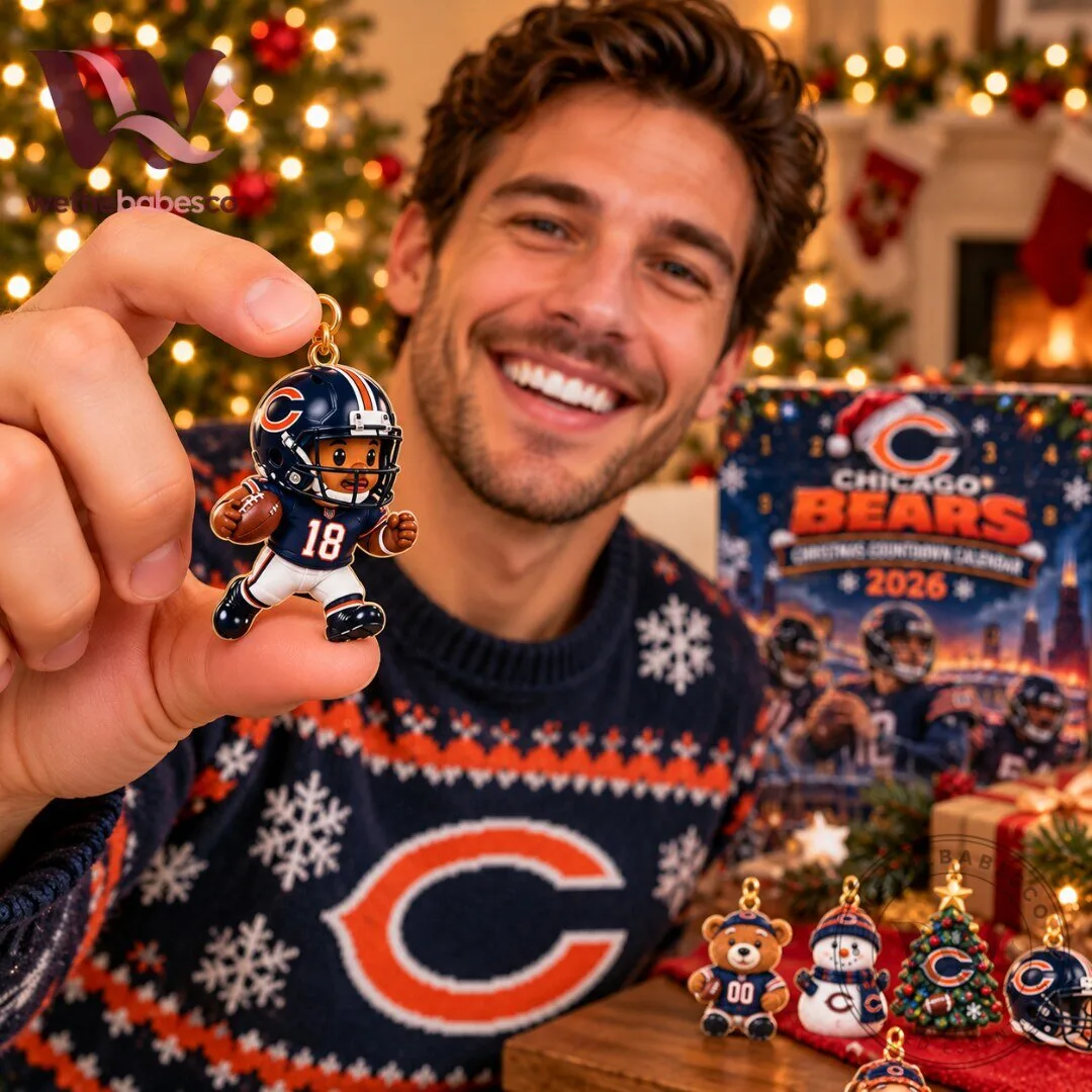 Chicago Bears NFL Christmas Advent Calendar 2026 24 Collectible Footbal Countdown 5 Chicago Bears NFL Christmas Advent Calendar 2026 24 Collectible Footbal Countdown