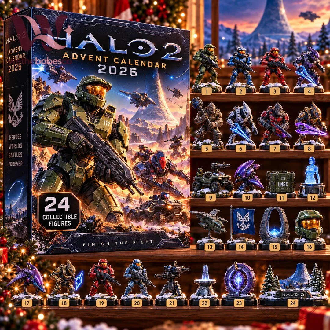 Halo 2 Christmas Advent Calendar 2026 24 Collectible