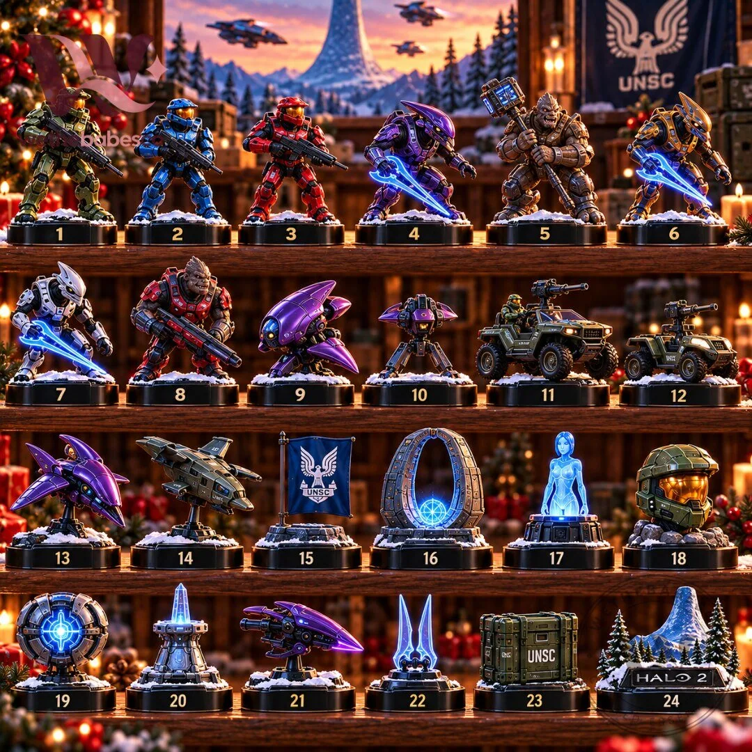 Halo 2 Christmas Advent Calendar 2026 24 Collectible 4 Halo 2 Christmas Advent Calendar 2026 24 Collectible