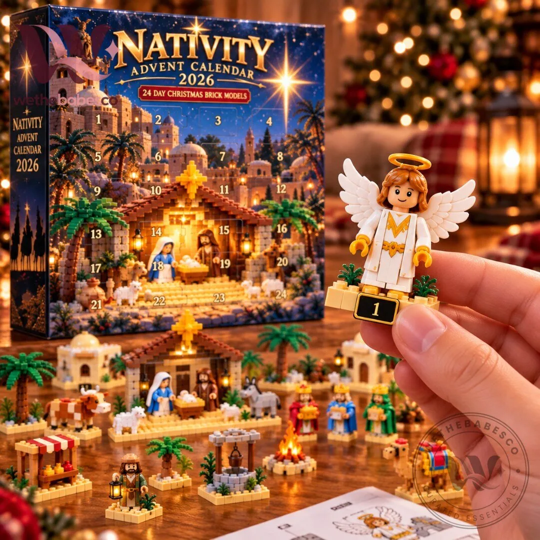 LEGO Nativity Scene Christmas Advent Calendar 2026 24 Day Building Brick Models Countdown 7 LEGO Nativity Scene Christmas Advent Calendar 2026 24 Day Building Brick Models Countdown