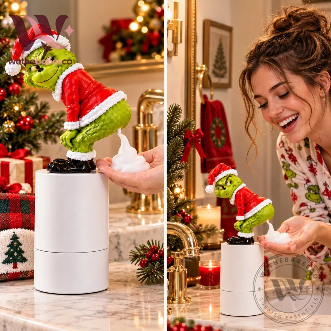 Funny Christmas Grinch Butt Farting Touchless Foaming Soap Dispenser Gag Gift 2026 5 Funny Christmas Grinch Butt Farting Touchless Foaming Soap Dispenser Gag Gift 2026