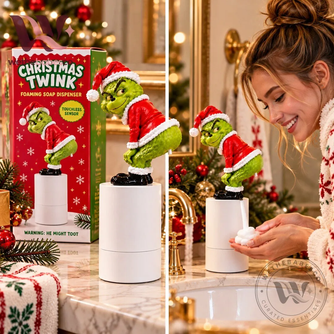 Funny Christmas Grinch Butt Farting Touchless Foaming Soap Dispenser Gag Gift 2026 6 Funny Christmas Grinch Butt Farting Touchless Foaming Soap Dispenser Gag Gift 2026