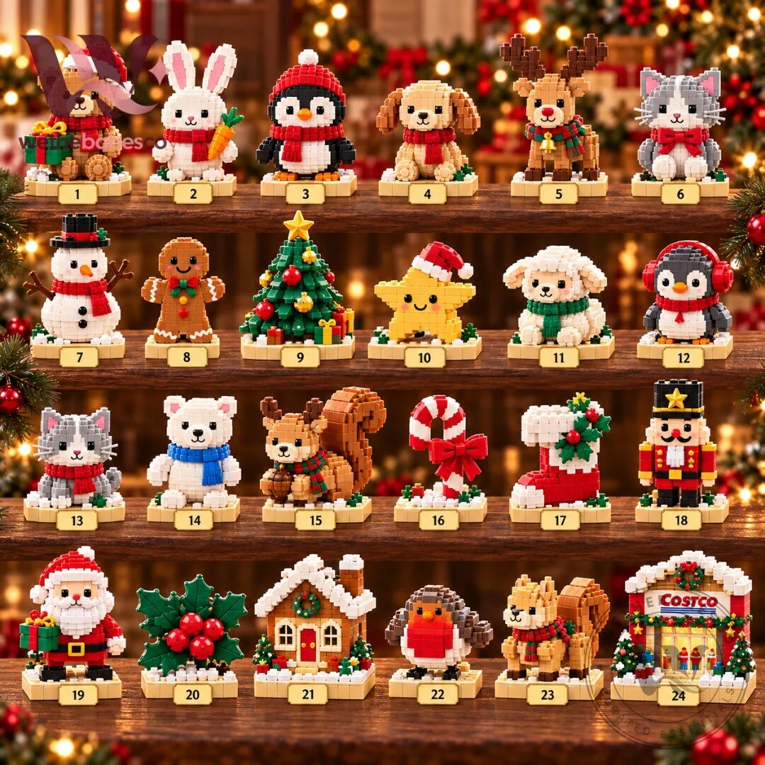 Costco x Jellycat Christmas Advent Calendar 2026 24 Mini Brick Sets 4 Costco x Jellycat Christmas Advent Calendar 2026 24 Mini Brick Sets