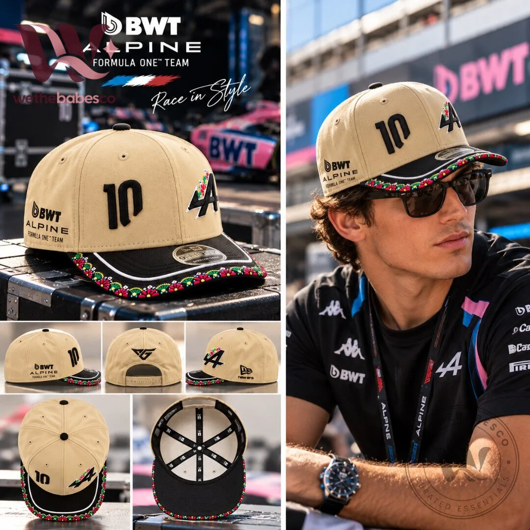 BWT Alpine F1 Team Pierre Gasly 10 Mexican GP Special Edition Snapback Hat 2026 8 BWT Alpine F1 Team Pierre Gasly 10 Mexican GP Special Edition Snapback Hat 2026
