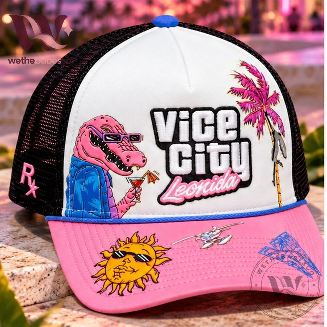 GTA 6 Vice City Leonida Macca The Gator Trucker Hat 2026 5 GTA 6 Vice City Leonida Macca The Gator Trucker Hat 2026