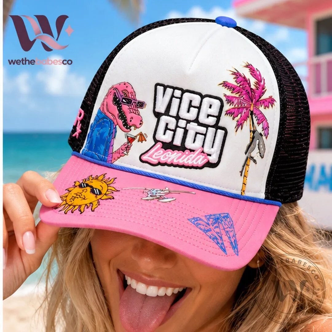 GTA 6 Vice City Leonida Macca The Gator Trucker Hat 2026 6 GTA 6 Vice City Leonida Macca The Gator Trucker Hat 2026