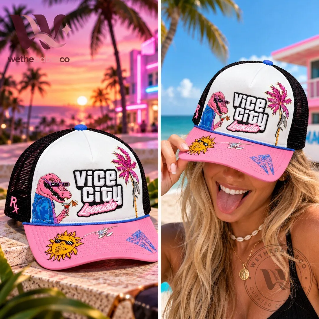 GTA 6 Vice City Leonida Macca The Gator Trucker Hat 2026 7 GTA 6 Vice City Leonida Macca The Gator Trucker Hat 2026