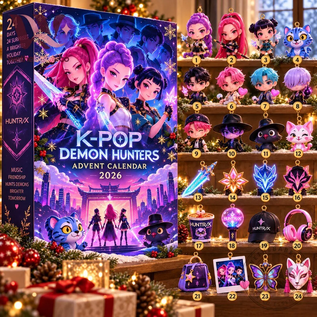 HUNTR X K Pop Demon Hunters Christmas Advent Calendar 2026