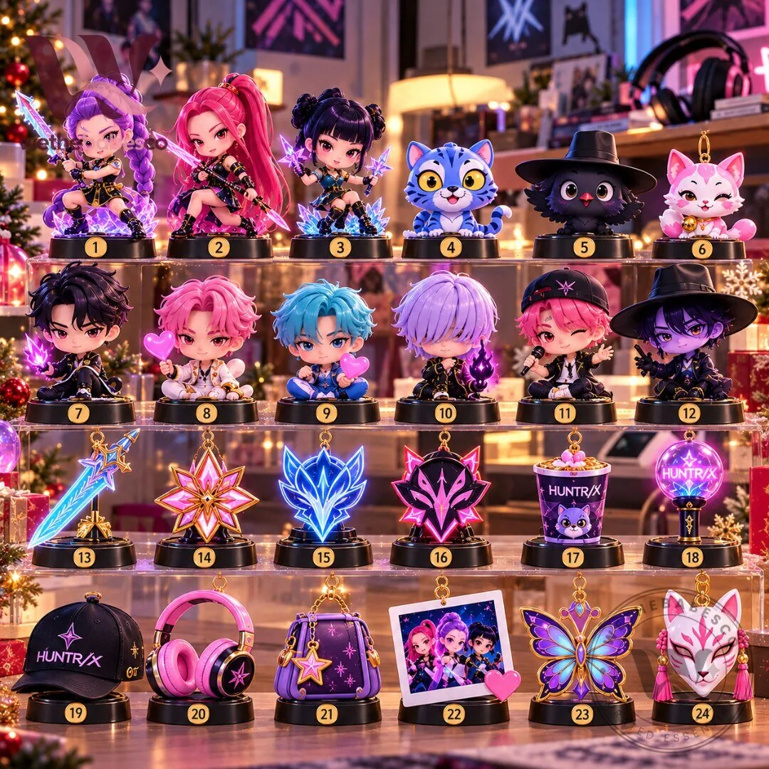 HUNTR X K Pop Demon Hunters Christmas Advent Calendar 2026 4 HUNTR X K Pop Demon Hunters Christmas Advent Calendar 2026