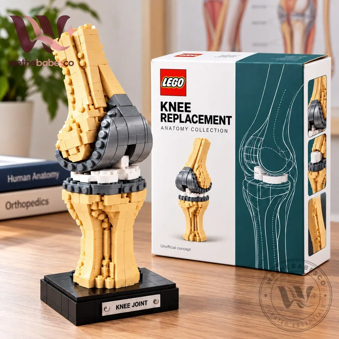 LEGO Knee Replacement Anatomy Building Set Human Knee Joint Model Medical 5 LEGO Knee Replacement Anatomy Building Set Human Knee Joint Model Medical