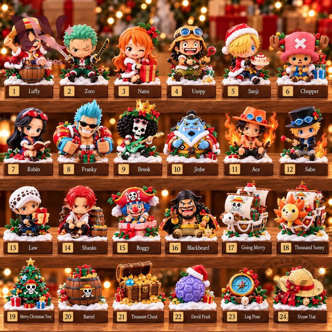 One Piece Christmas Advent Calendar 2026 24 Collectible Anime Pirate Countdown 5 One Piece Christmas Advent Calendar 2026 24 Collectible Anime Pirate Countdown