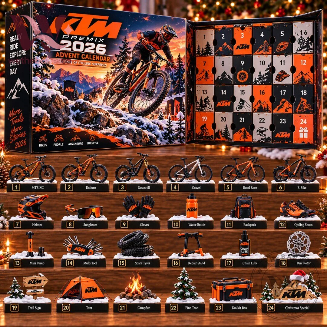 KTM Premix Mountain Bike Christmas Advent Calendar 2026 24 Collectible x Accessories