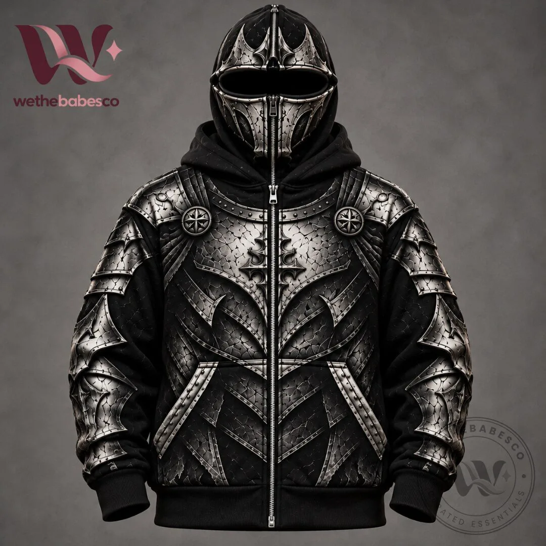 Medieval Knight Crusader Armor Sword Mask Zip Up Hoodie 2026 4 Medieval Knight Crusader Armor Sword Mask Zip Up Hoodie 2026