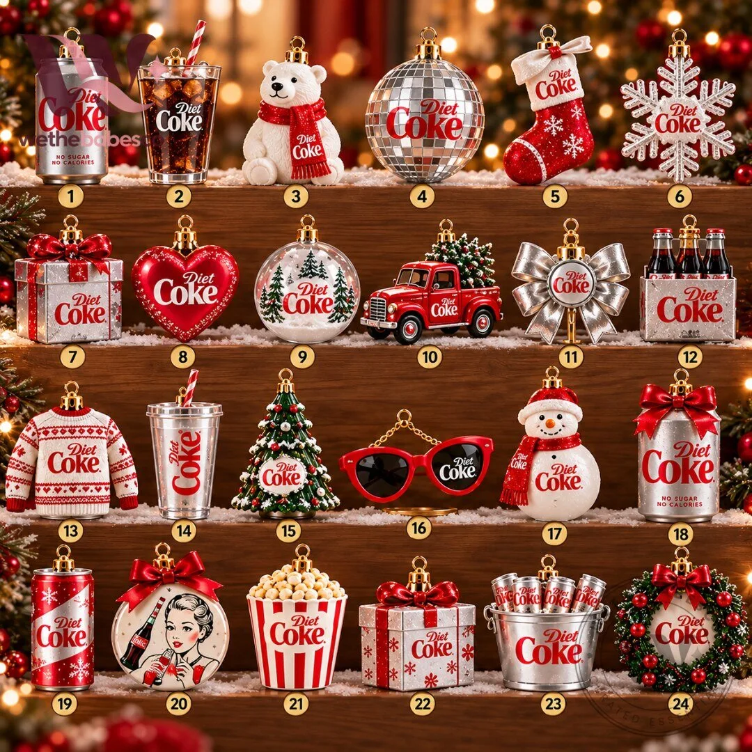 Diet Coke Christmas Advent Calendar 2026 24 Collectible Ornaments 5 Diet Coke Christmas Advent Calendar 2026 24 Collectible Ornaments
